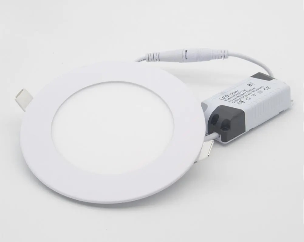 Round Recessed Slim LED Panel Light